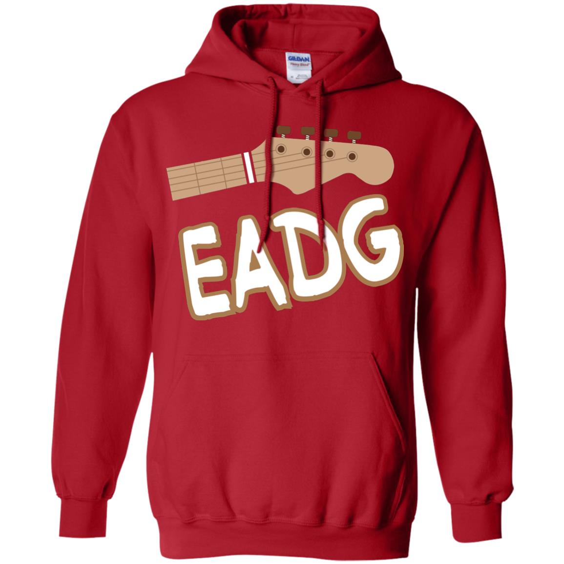 Eadg Bass Tuning Lover Shirt Red