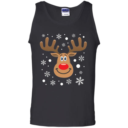 Christmas T-shirt Reindeer Merry Christmas Black