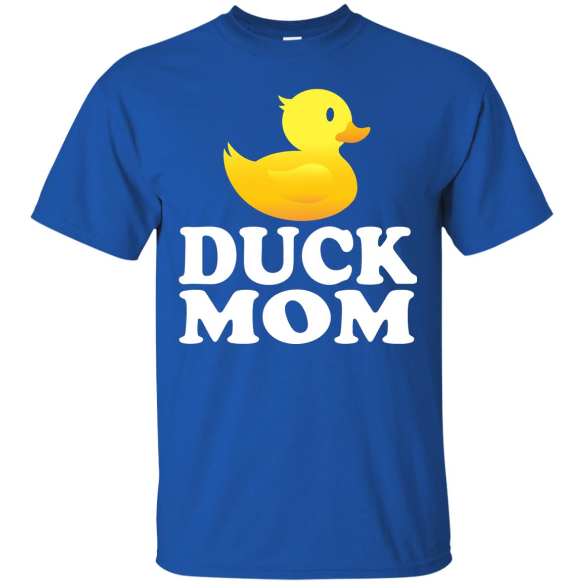 Duck Mom Funny Bird Lover T-shirt Royal