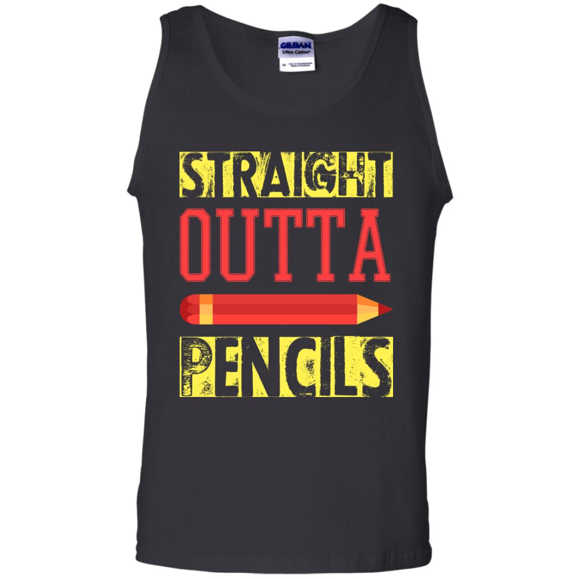 Straight Outta Pencils Teacher T-shirt