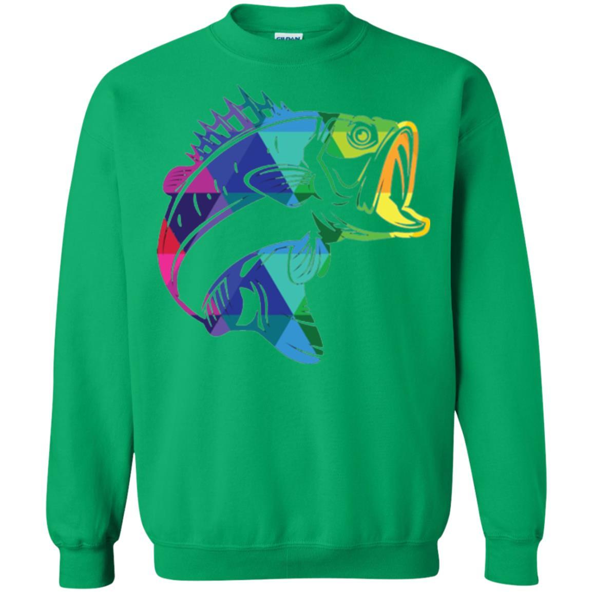 Fisherman T-shirt Fish For Bass Irish Green