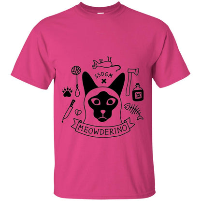 Meowderino T-shirt True Crime Cat Heliconia