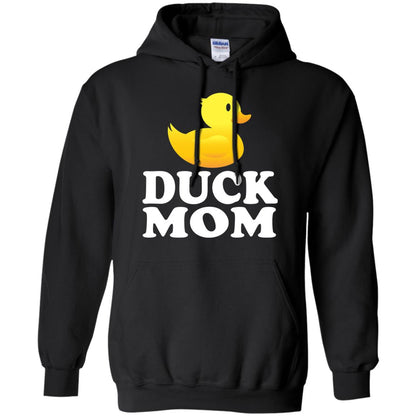 Duck Mom Funny Bird Lover T-shirt Black