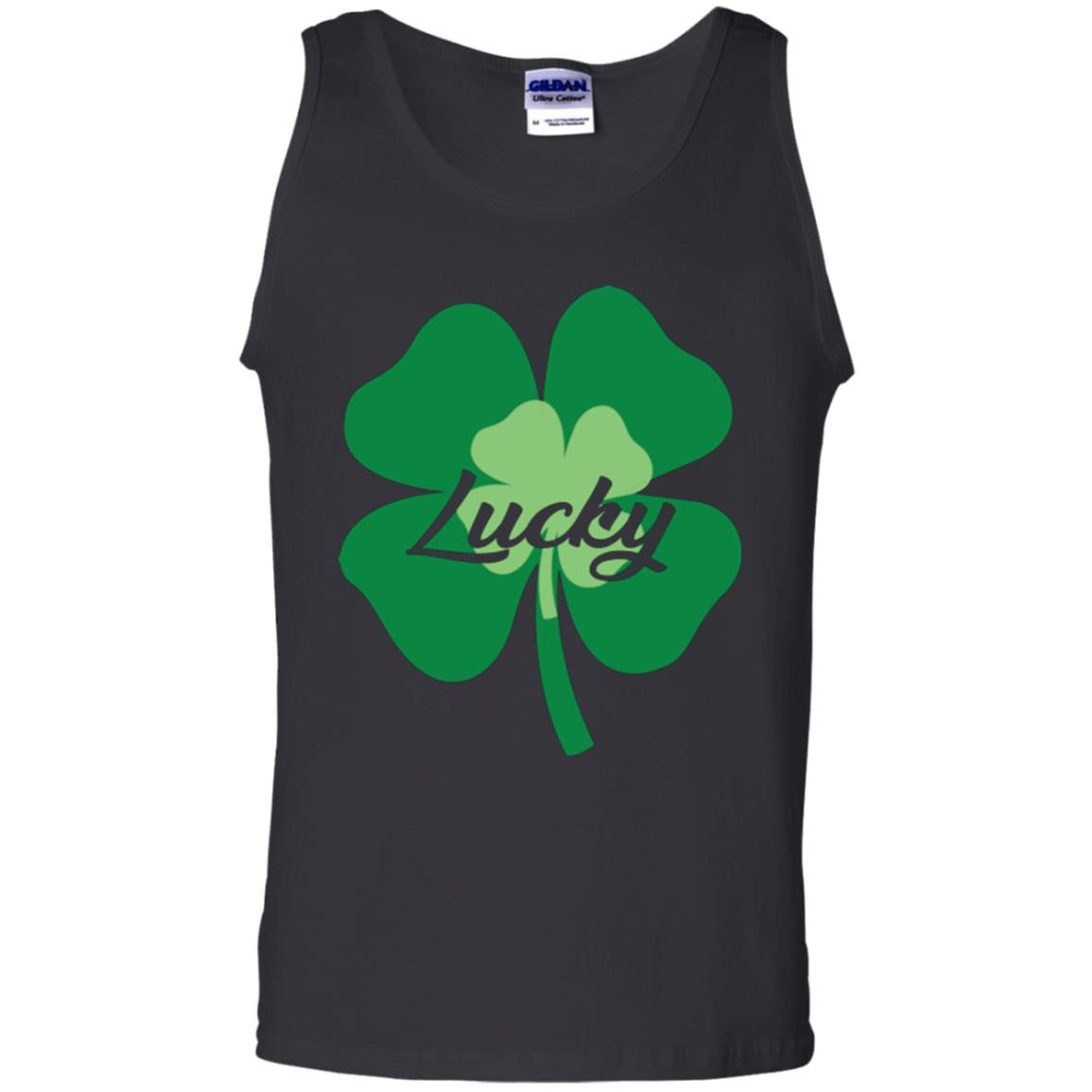 Saint Patrick's Day T-shirt Lucky Leprechaun Black