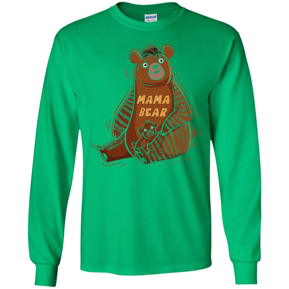 First Time Mothers Day Shirts Mama Bear Irish Green