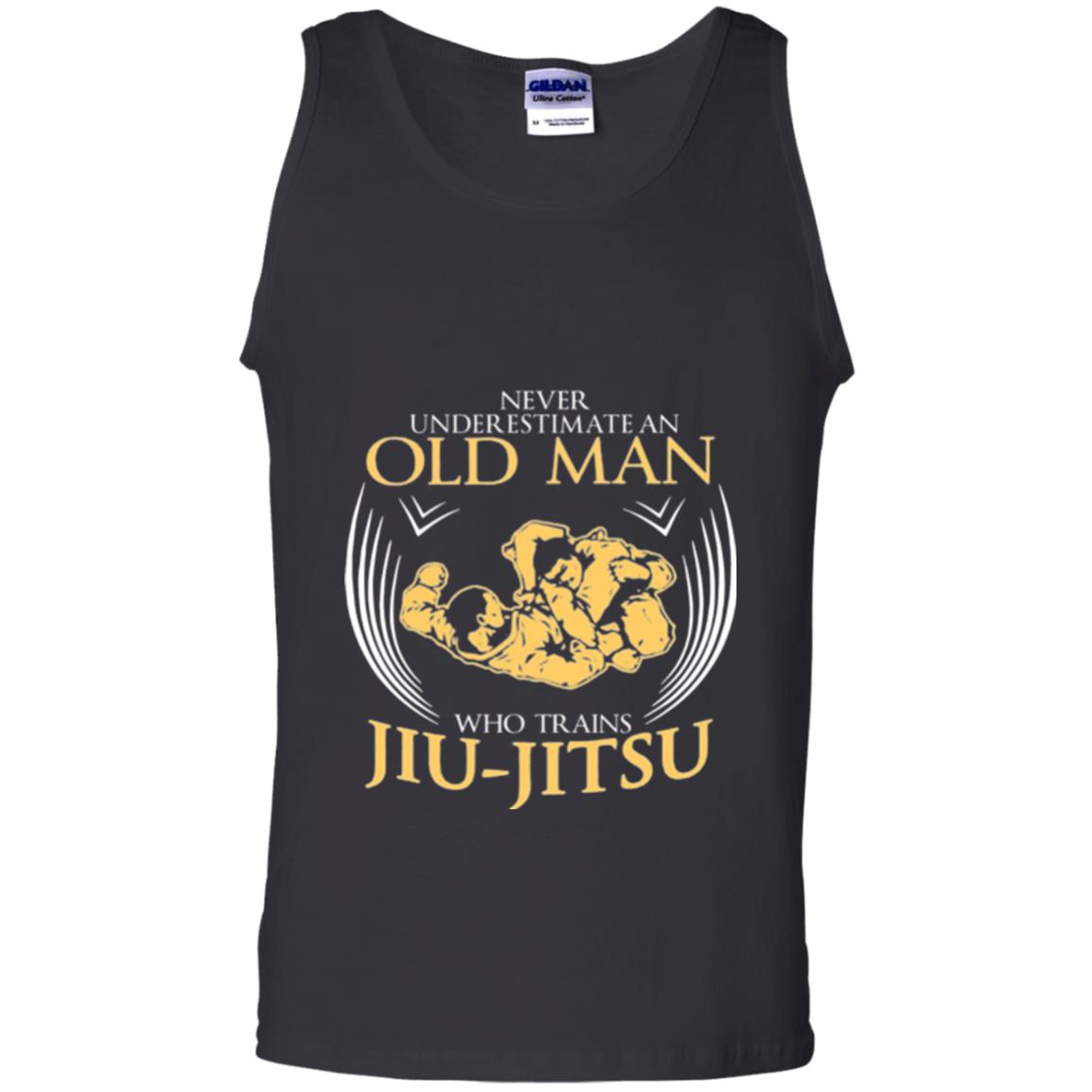 Old Man Who Trains Jiu Jitsu Jiu Jitsu T-shirt Black