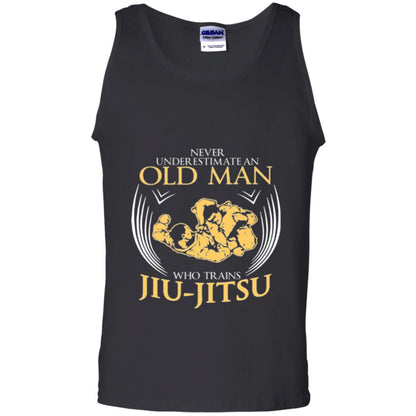 Old Man Who Trains Jiu Jitsu Jiu Jitsu T-shirt Black