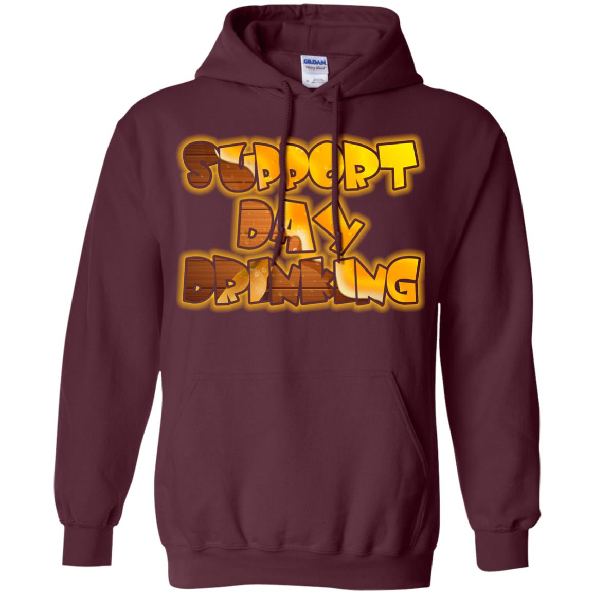 Saint Patrick's Day T-shirt Support Day Drinking Maroon