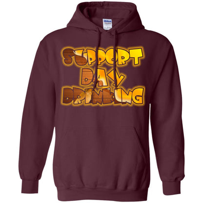 Saint Patrick's Day T-shirt Support Day Drinking Maroon