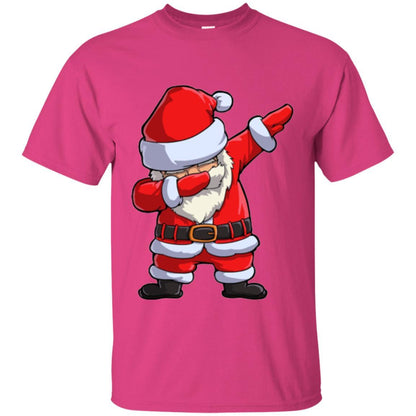 Christmas T-shirt Dabbing Santa Claus Heliconia
