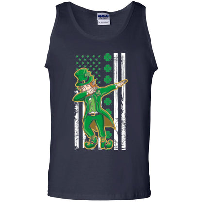 Dabbing Leprechaun St. Patrick's Day T-shirt Navy