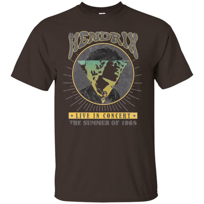 Vintage Concert T-shirt Jimi Hendrix Dark Chocolate