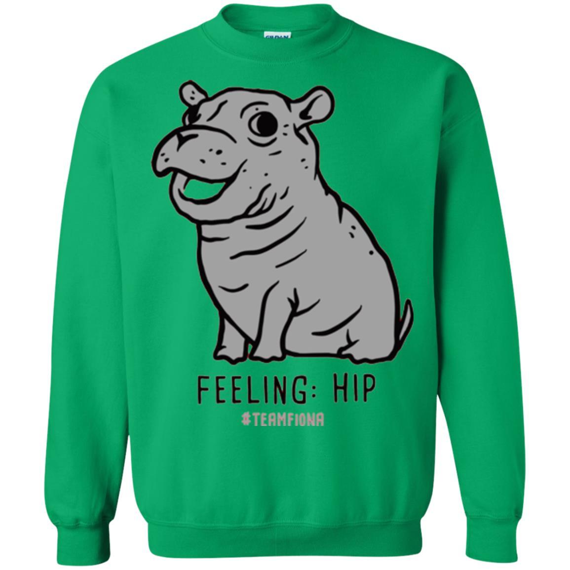 Fiona Hippo Lover T-shirt The Hippo Feeling Hip #teamfiona Irish Green