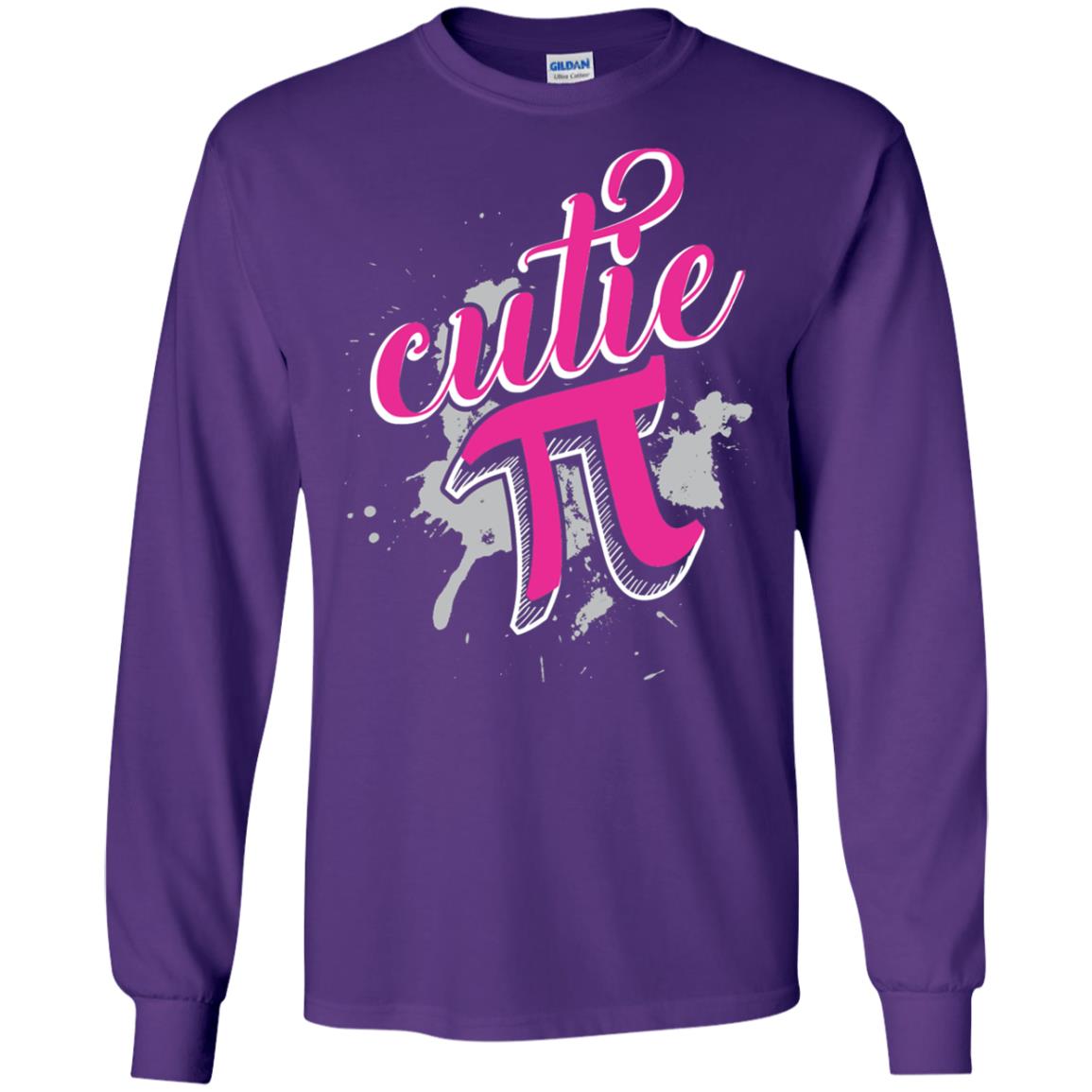 Cutie Pi Funny Math 3.14 Happy Pi Day T-shirt Purple