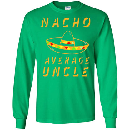 Family T-shirt Not Your Average Uncle Irish Green