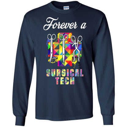 Forever A Surgical Tech Shirt Navy
