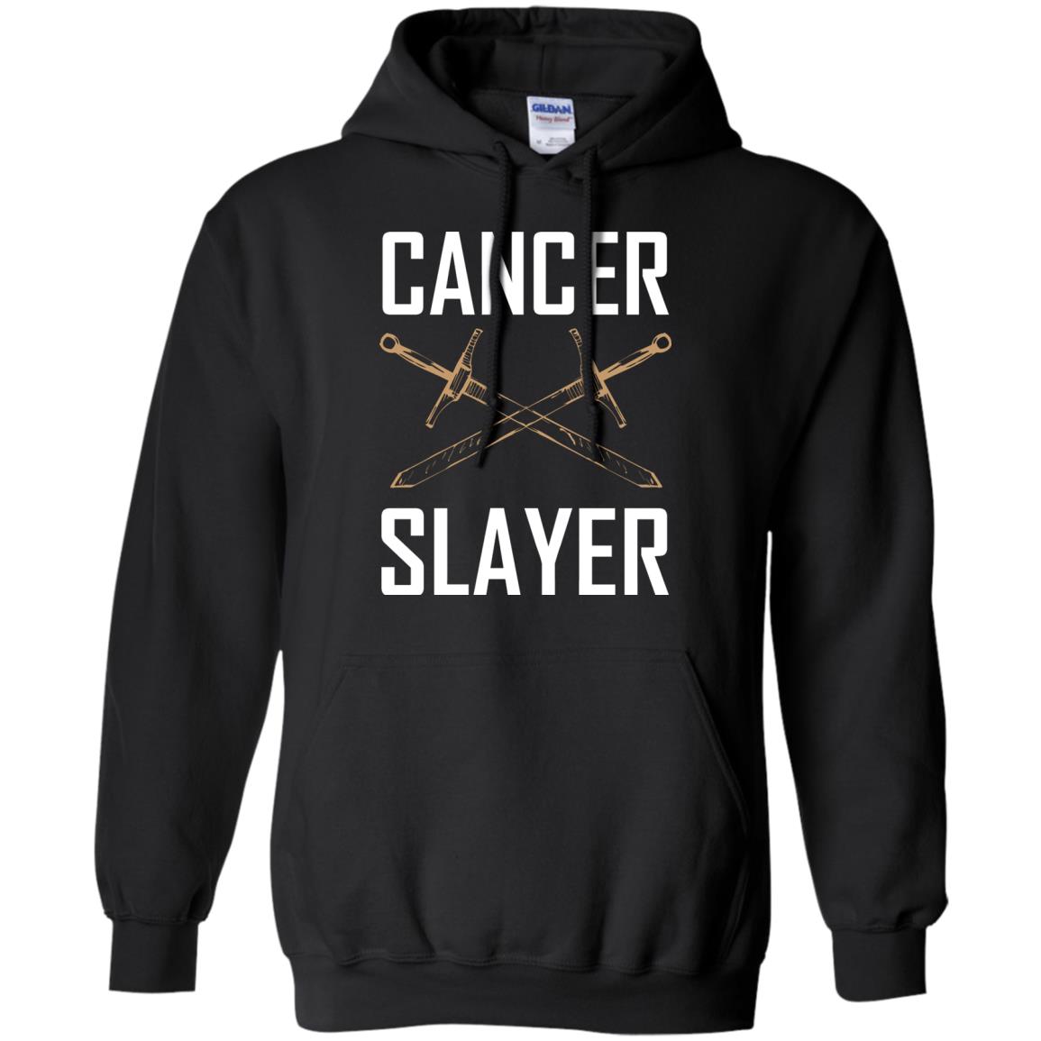 Cancer Slayer Cancer Survivor Shirt Black