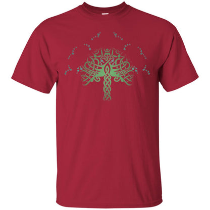Viking Celtic Knotwork Tree Of Life T-shirt Cardinal