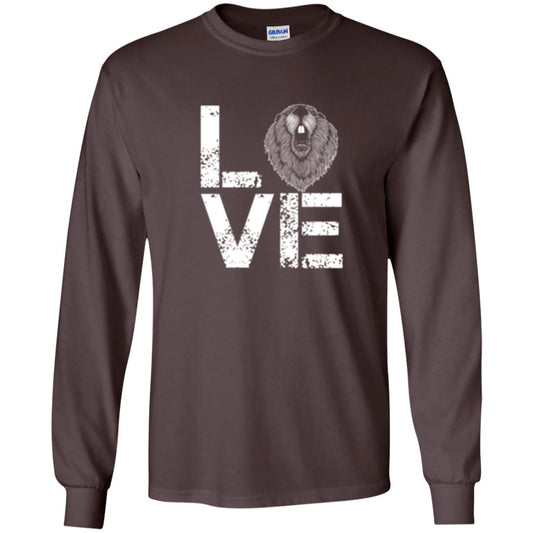 Beaver T-shirt Love Beaver Dark Chocolate