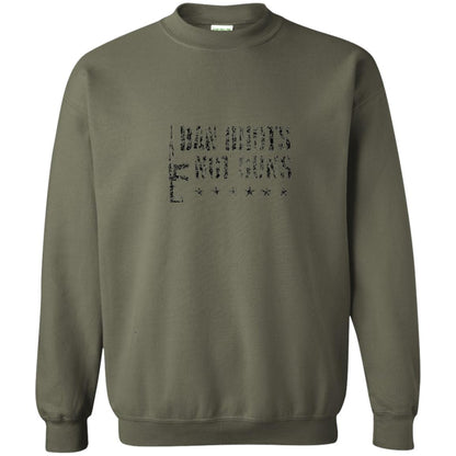 Ban Idiots Not Guns Gun Control T-shirt Military Green