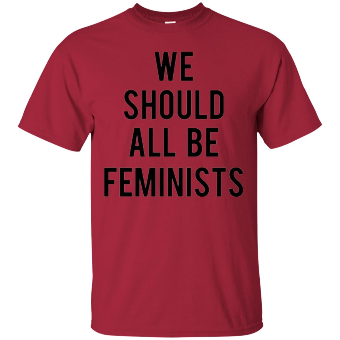 Human_s Right T-shirt We Should All Be Feminists Cardinal