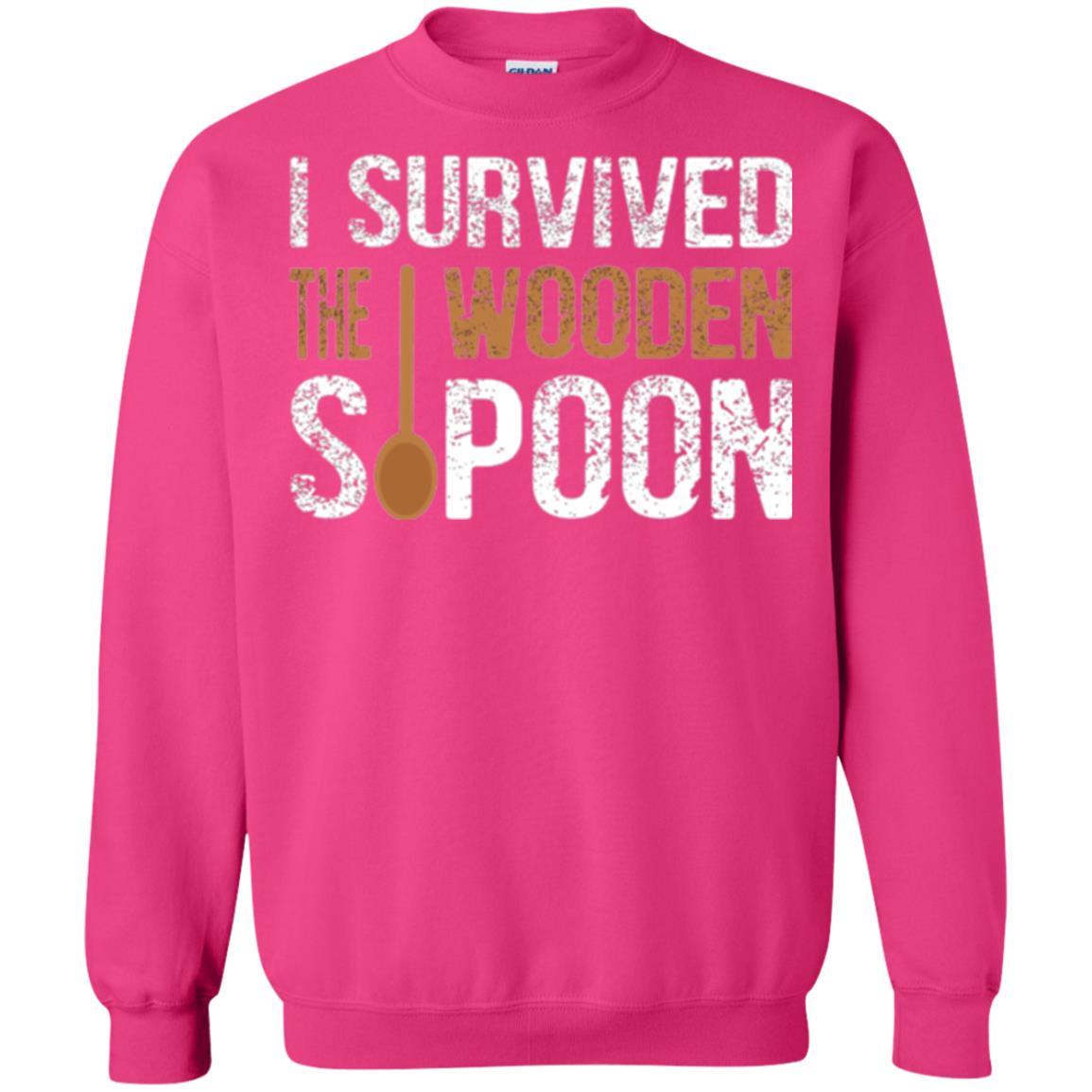 Spoon T-shirt I Survived The Wooden Spoon Heliconia