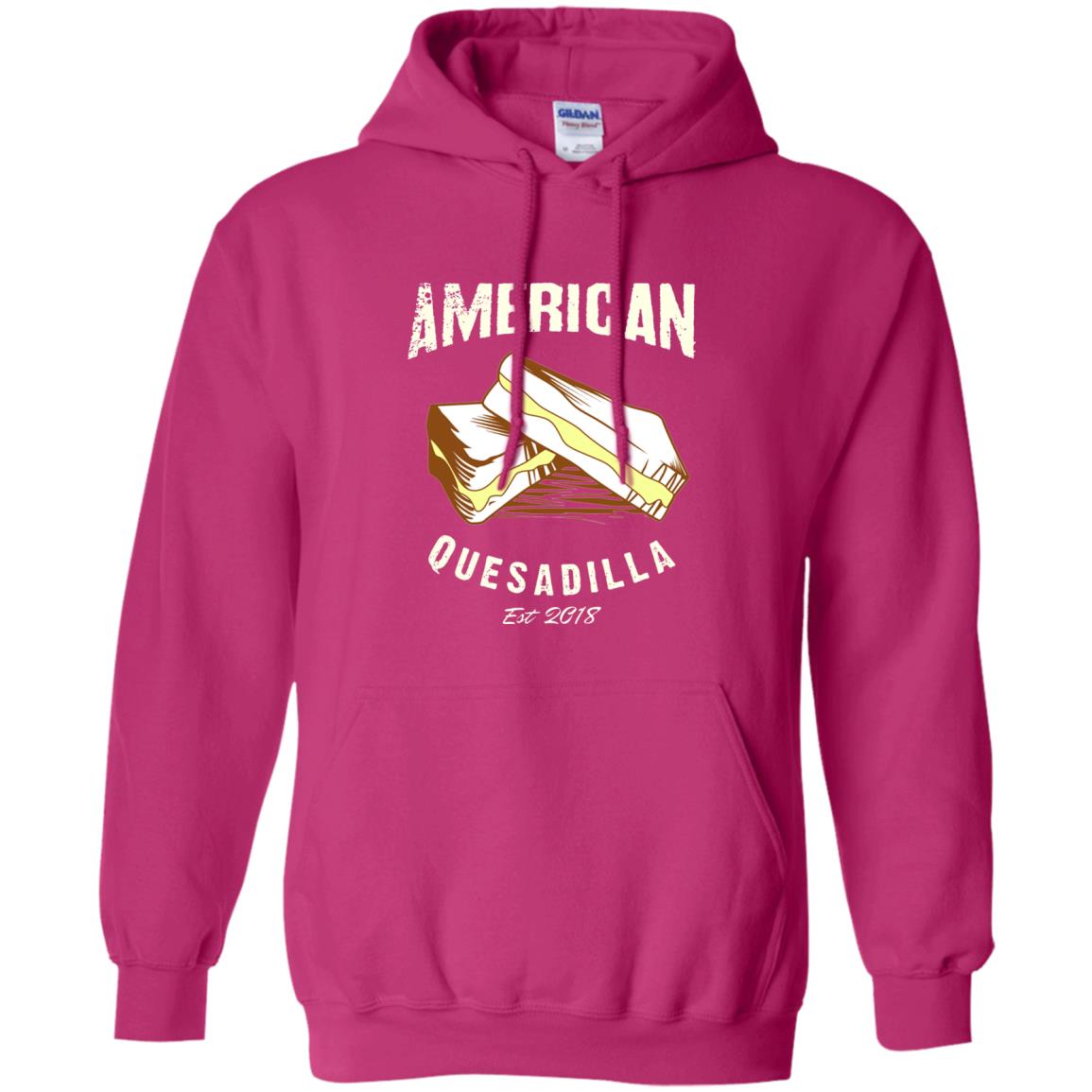 American Quesadilla Est 2018 Grilled Cheese T-shirt Heliconia