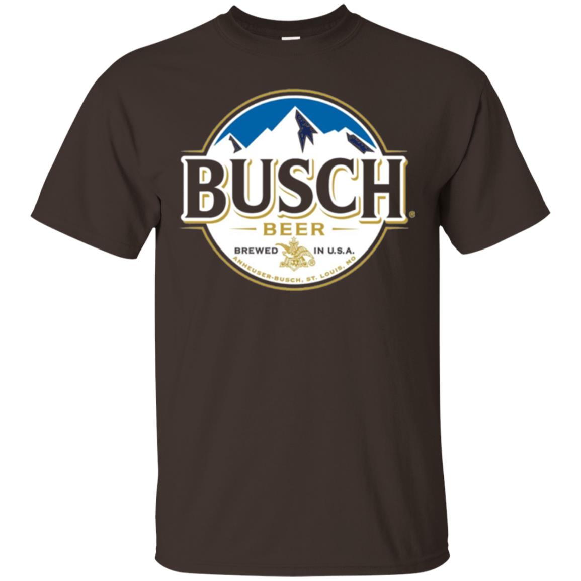 Beer Lovers T-shirt Busch Beer Dark Chocolate