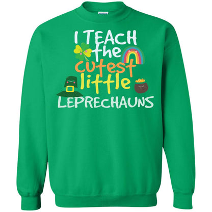 Cutest Little Leprechauns St. Patricks Day Teacher T-shirt Irish Green