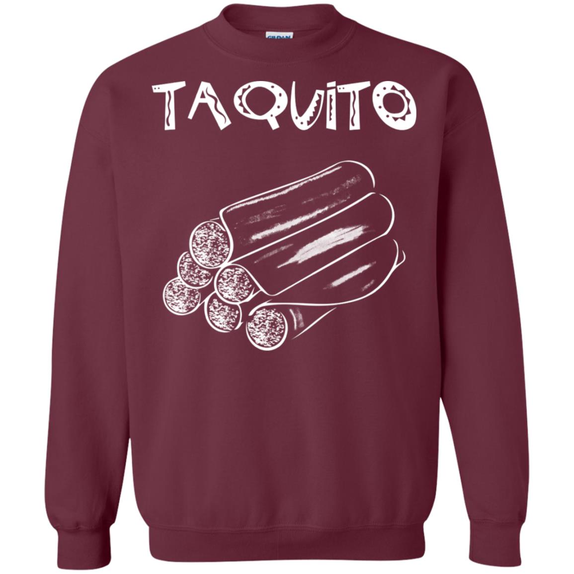 Taquito Shirt For Mens Womens Maroon