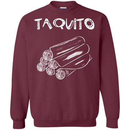 Taquito Shirt For Mens Womens Maroon
