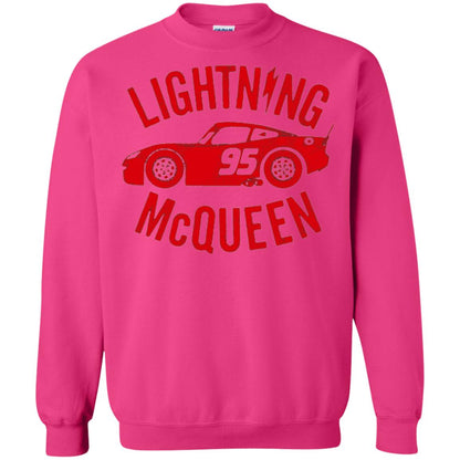 Pixar Cars Lightning 95 Mcqueen Vintage Graphic T-shirt Heliconia