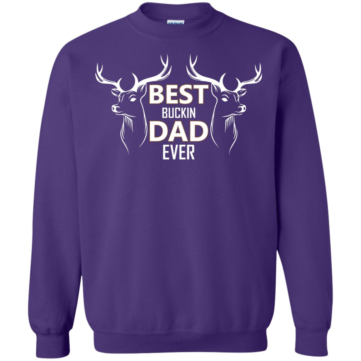 Best Buckin_ Dad Ever Daddy Shirt For Father_s Day Purple