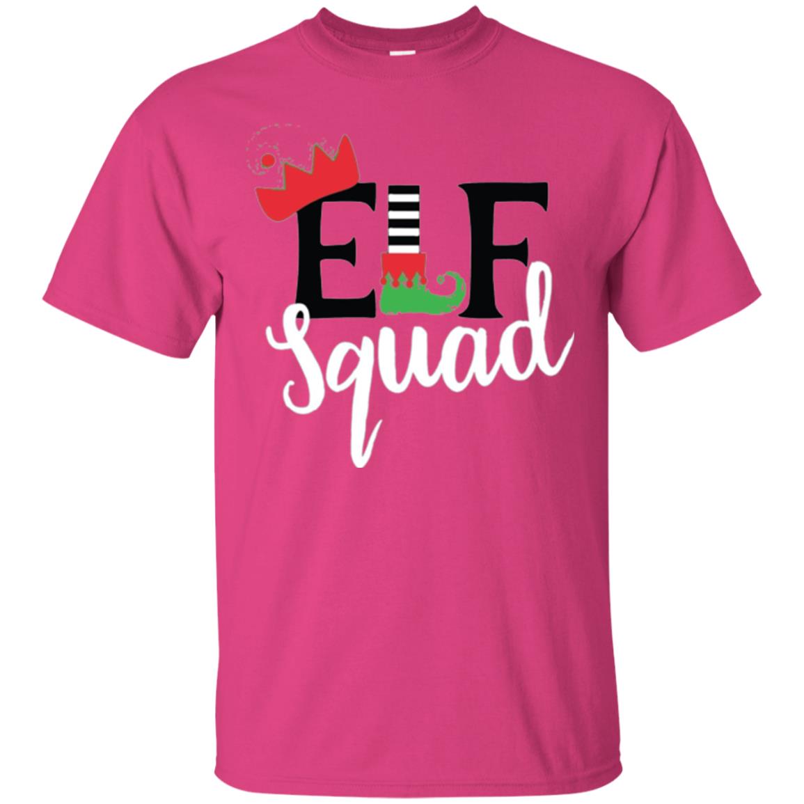 Christmas T-shirt Elf Squad Heliconia