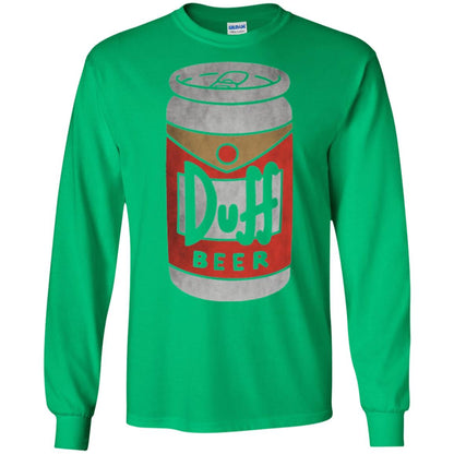 Beer Lovers T-shirt Duff Beer Irish Green