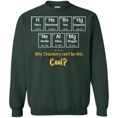 Why Chemistry Can_t Be This Cool Harry Potter Element Movie T-shirt Forest Green