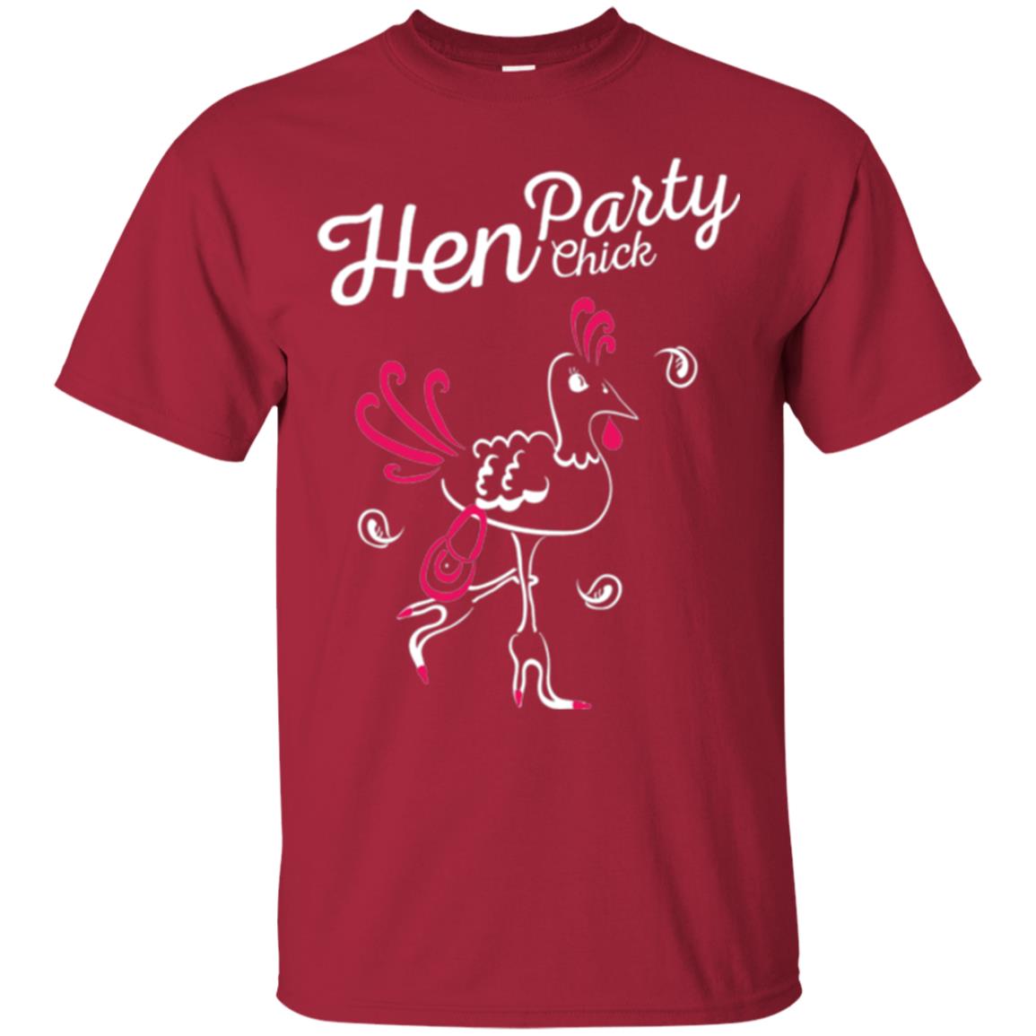 Hen Party Girly Hen Night T-shirt Cardinal