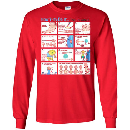 Film T-shirt How They Do Itthe Plumbus Red