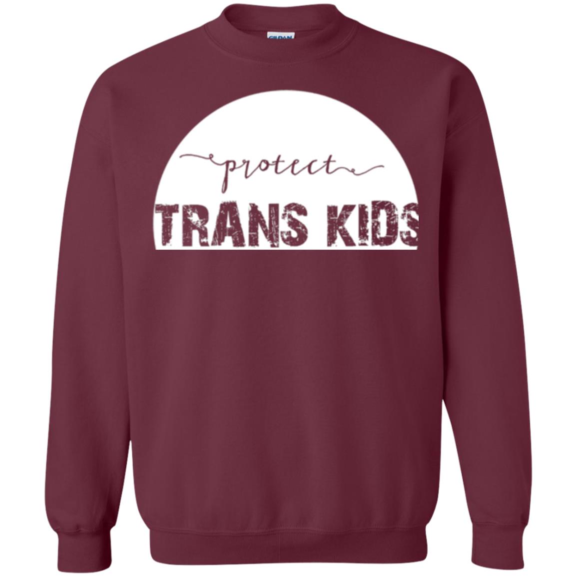Protect Trans Kids T-shirt Maroon