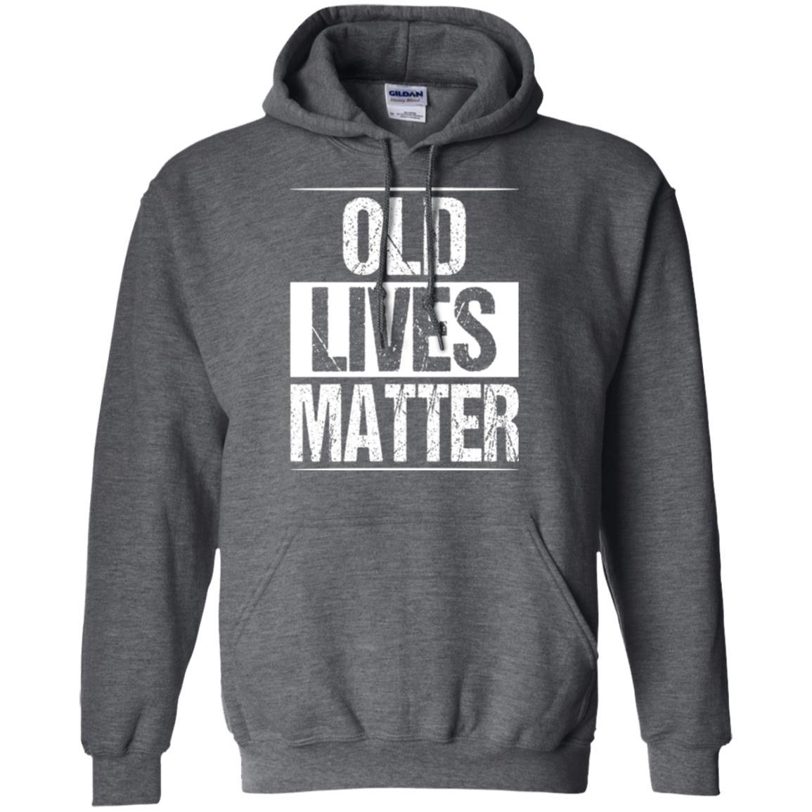 Elderly Seniors T-shirt Old Lives Matter T-shirt Dark Heather