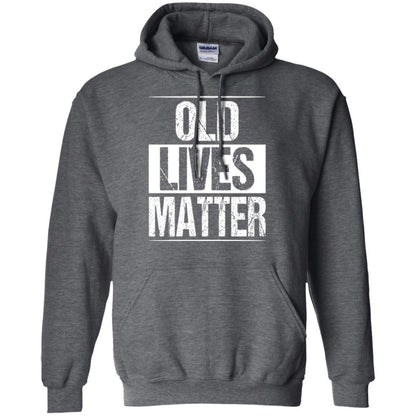 Elderly Seniors T-shirt Old Lives Matter T-shirt Dark Heather