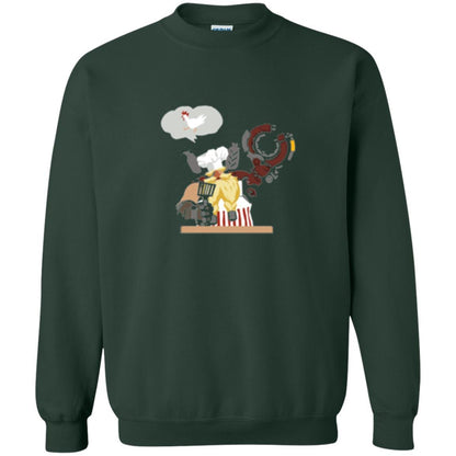 Film T-shirt Torbjorn Chef Spray Forest Green