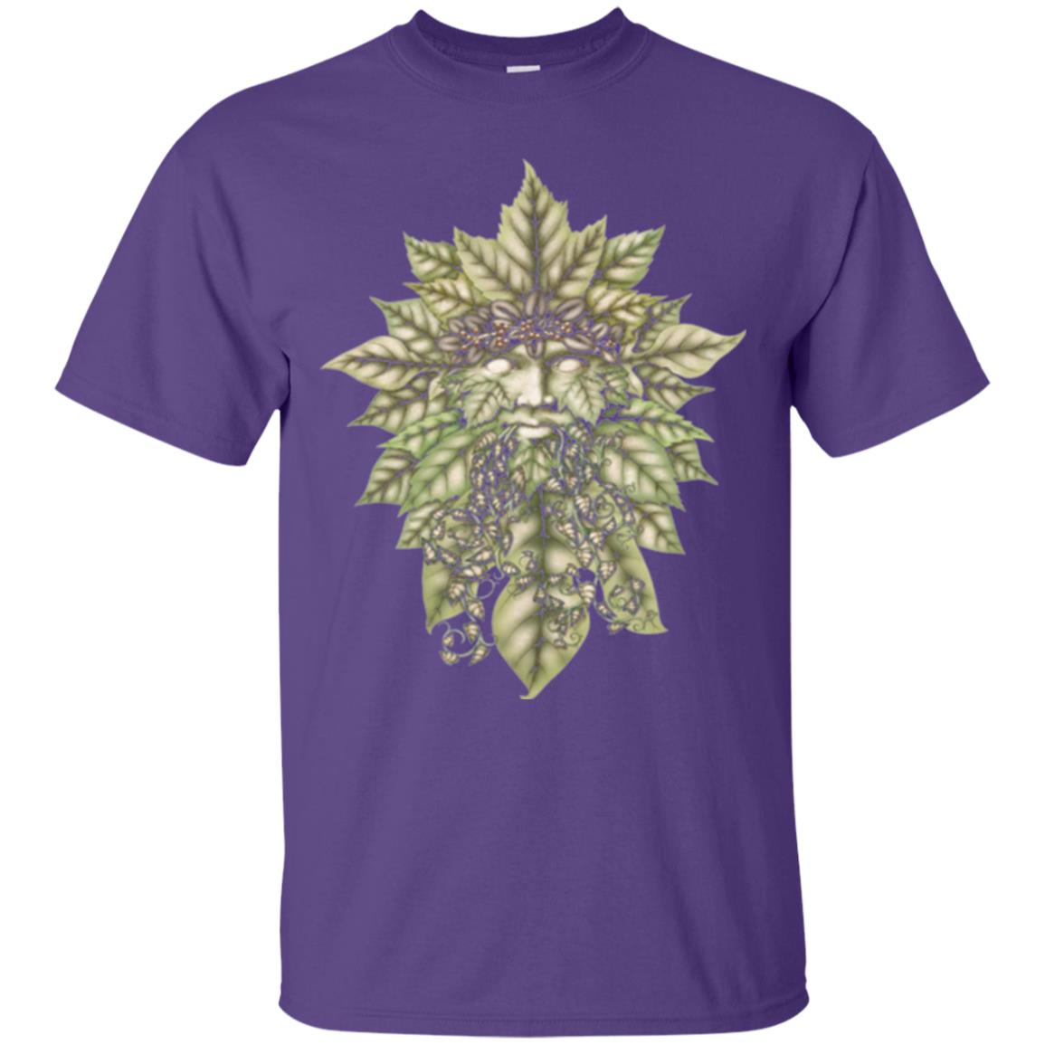 Greenman Green Man Festival T-shirt Purple