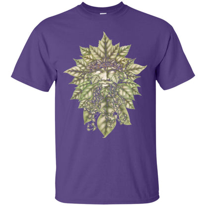 Greenman Green Man Festival T-shirt Purple