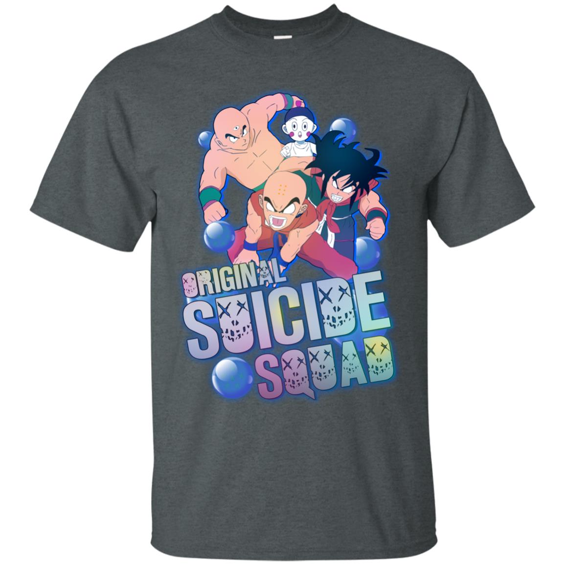 Original Suicide Squad Shirt Dark Heather