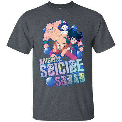 Original Suicide Squad Shirt Dark Heather
