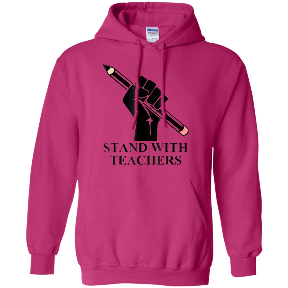 Colorado Teachers Stand With Teachers Educator Strike Shirt Heliconia