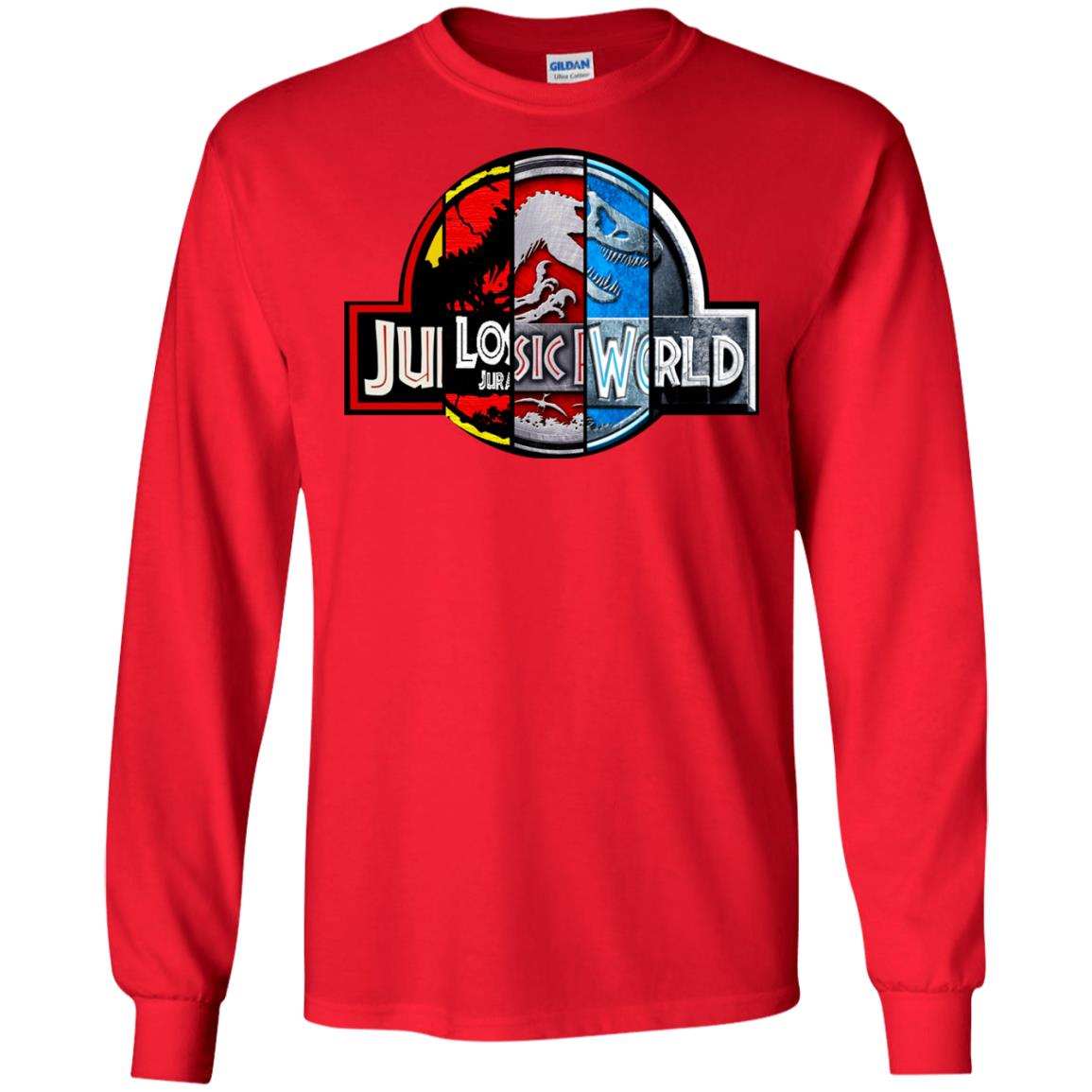 Jurassic World Movie Fan Shirt Red
