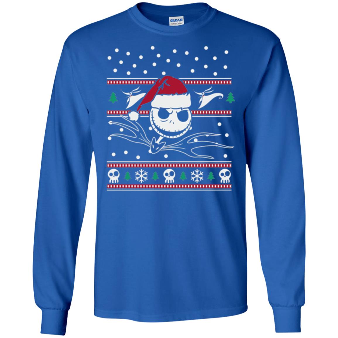 Disney Nightmare Before Christmas Holiday Christmas T-shirt Royal