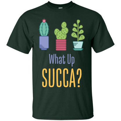 Cactus T-shirt What Up Succa Forest